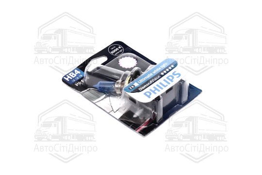 Лампа розжарювання HB4 12V 55W P22d Diamond Vision 1шт blister 5000K (вир-во Philips)
