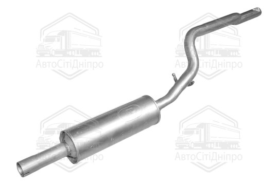 Глушник центр. VOLKSWAGEN PASSAT 2.0 D (oe 3C0253209C )(вир-во Polmostrow)