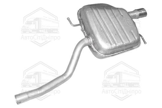 Глушник задн. VW PASSAT 1.4 TSi (2007-15) (oe 3С0253609Q)(вир-во Polmostrow)