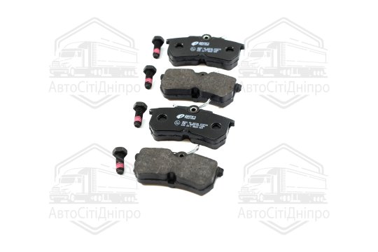 Колодка гальм. диск. FORD FIESTA, FOCUS задн. (вир-во REMSA)