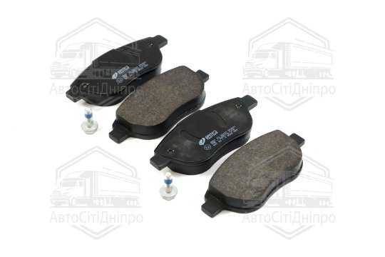Колодка гальм. диск. CITROEN C3, C4, PEUGEOT 207, 307 передн. (вир-во REMSA)