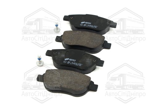 Колодка гальм. диск. CITROEN C3, C4, PEUGEOT 207, 307 передн. (вир-во REMSA)