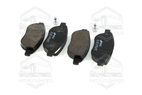 Колодка гальм. диск. CITROEN C3, C4, PEUGEOT 207, 307 передн. (вир-во REMSA)