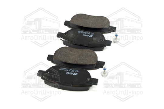 Колодка гальм. диск. CITROEN C3, C4, PEUGEOT 207, 307 передн. (вир-во REMSA)