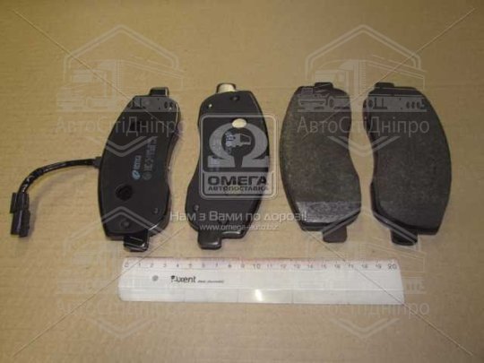 Колодка гальм. диск. RENAULT MASTER IV,OPEL MOVANO 02/10 - передн. (вир-во REMSA)