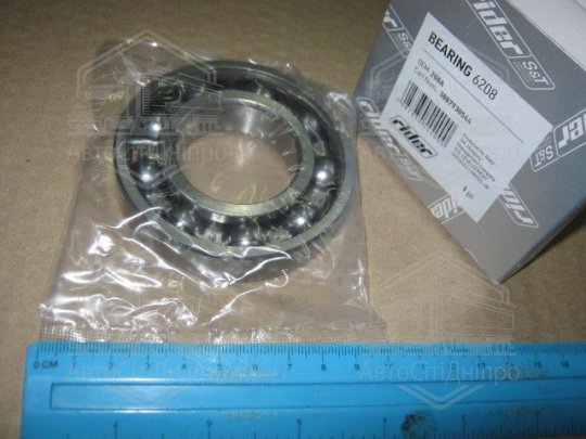 Підшипник 208А (6208) КПП, ВВП МТЗ, роздавальна коробка ГАЗ (RIDER)