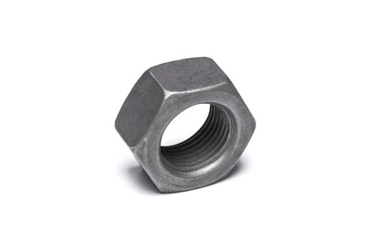 Гайка шпильки ступиці колеса пров. ЗІЛ, ГАЗ М18х1, 5 фосфатована (RIDER)