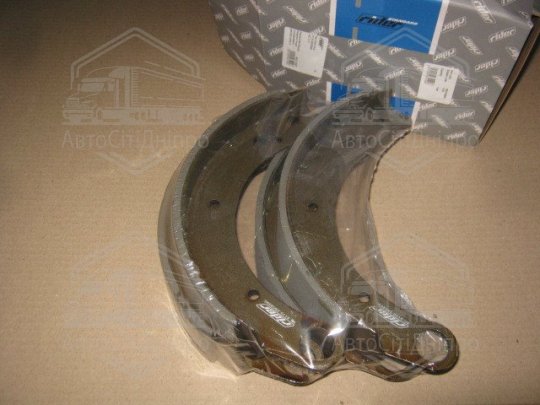Колодка гальмівна ГАЗ 3110 задня з накладкою довгой STANDARD (RIDER)