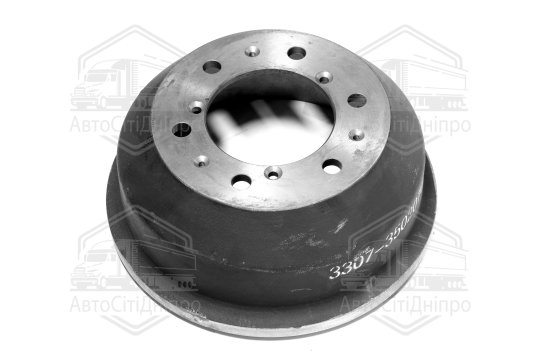 Барабан гальмівн. задній ГАЗ 3307,3309,53 (RIDER)