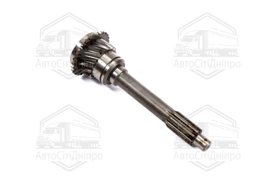 Вал первинний КПП ГАЗ 3309 з кільцем синхронізатора (RIDER)