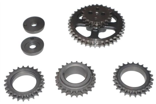 Зірочка дв.ЗМЗ 406 ГРМ РОЗРІЗНІ компл. Євро-3 (гострий зуб) (RIDER)