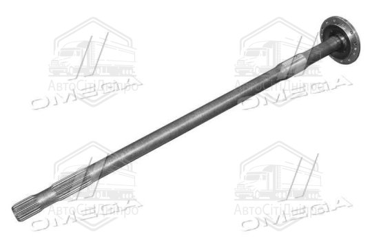 Піввісь КАМАЗ 43118 ліва довга Z=20 (RIDER)