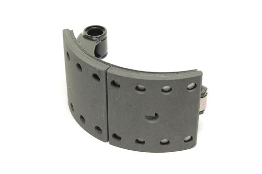 Колодка гальмівна МАЗ 4370 задня ліва з накладкою (RIDER)