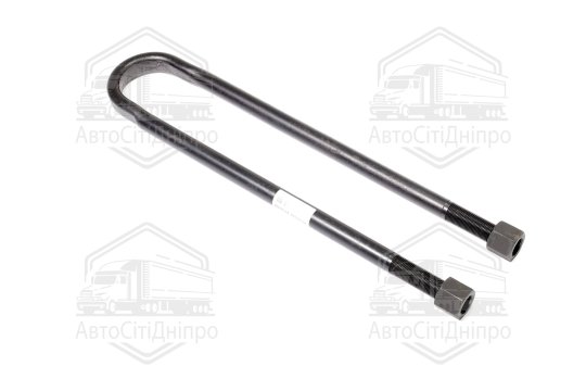 Стремянка ресори задньої  МАЗ М27х2,0 L=625 кована з гайкою (RIDER)