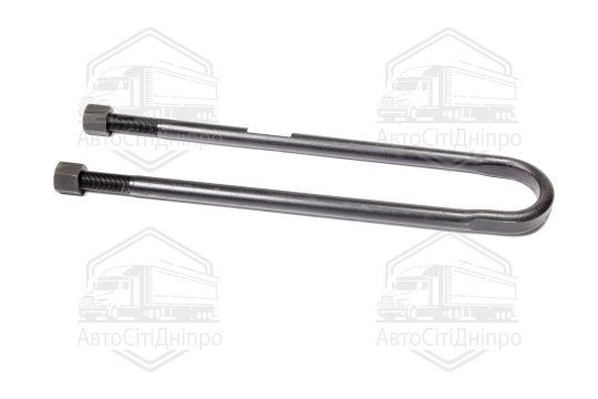 Стремянка ресори задньої  МАЗ М27х2,0 L=625 кована з гайкою (RIDER)