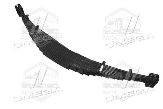 Ресора задня ГАЗ 53 13-лист 1610х65х11мм (RIDER)