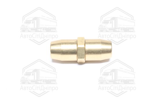 З'єднувач пневматичний D8-8 з накидною гайкою прямий латунь (RIDER)