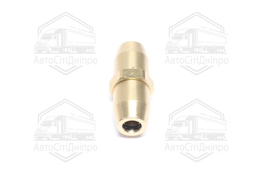 З'єднувач пневматичний D8-8 з накидною гайкою прямий латунь (RIDER)