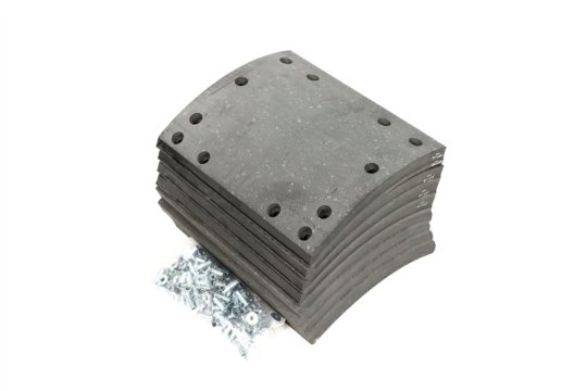 Накладка гальмівна (комплект на вісь) 419х219,2 1-й рем. ROR, TRAILOR (RIDER)