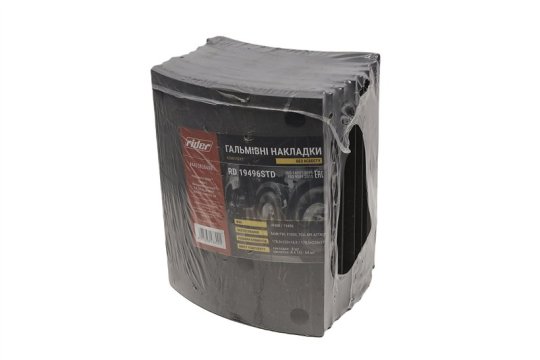 Накладка гальмівна (комплект на вісь) 410х223 станд. MAN F90, F2000, TGA, MB ACTROS, (RIDER)