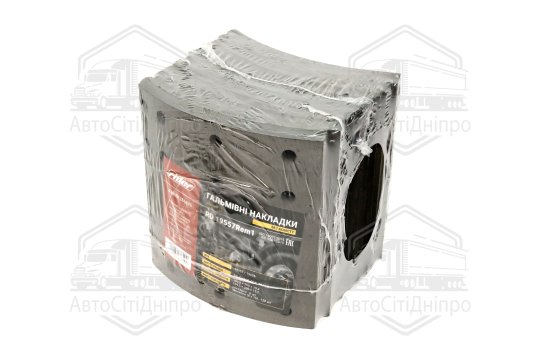 Накладка гальмівна (комплект на вісь) 419х203 1-й рем. FRUEHAUF, ROR, TRAILOR (RIDER)