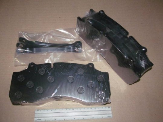 Колодка гальмівна дискова (комплект на вісь) лінійка HIGH POWER (RIDER)