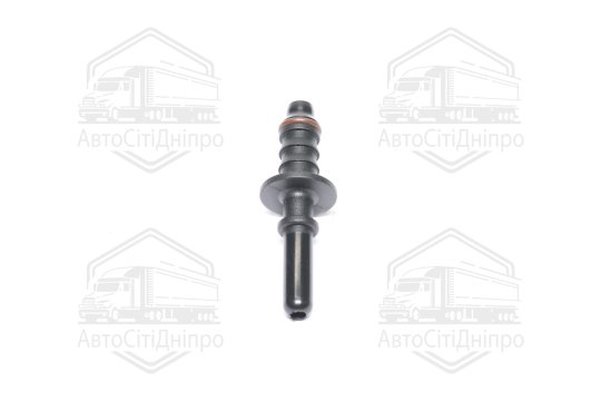 З'єднувач паливний D6.3 d6 швидкоз'єм-ялинка прямий тато пластик (RIDER)