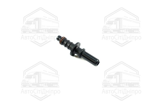 З'єднувач паливний D7.89 d6 швидкоз'єм-ялинка прямий тато пластик (RIDER)