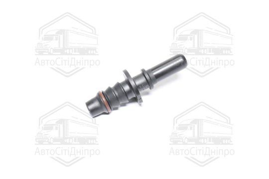 З'єднувач паливний D7.89 d8 швидкоз'єм-ялинка прямий тато пластик (RIDER)