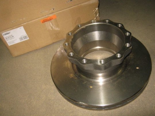 Диск гальмівний MAN L2000 (93-) задній (RIDER)