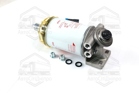 Фільтр паливний з основою підкачуванням VOLVO з кришкою-відстійником з підігр. (RIDER)