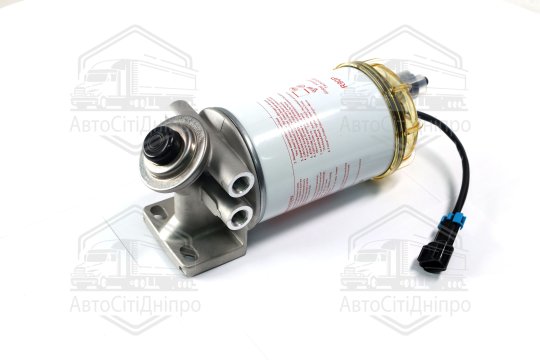 Фільтр паливний з основою підкачуванням VOLVO з кришкою-відстійником з підігр. (RIDER)