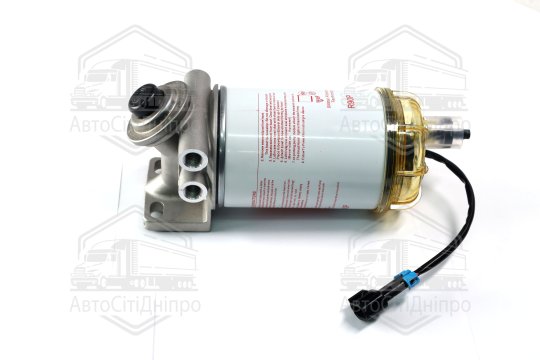 Фільтр паливний з основою підкачуванням VOLVO з кришкою-відстійником з підігр. (RIDER)