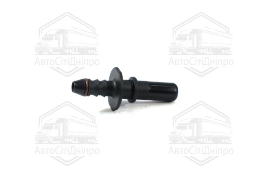 З'єднувач паливний D9.89 d6 швидкоз'єм-ялинка прямий тато пластик (RIDER)