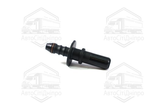 З'єднувач паливний D9.89 d6 швидкоз'єм-ялинка прямий тато пластик (RIDER)