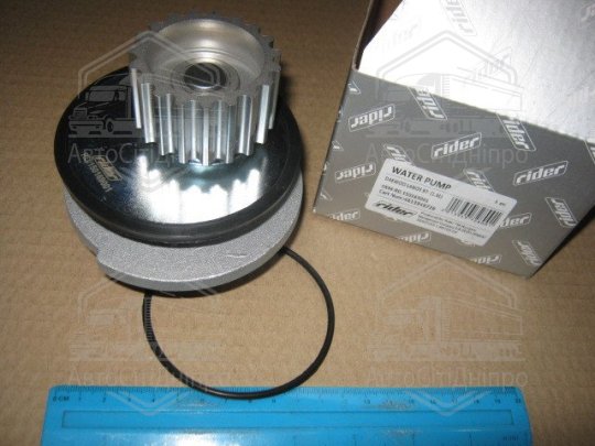 Насос водяний DAEWOO LANOS, NEXIA (1.6L) (96352649, 96990997) (RIDER)
