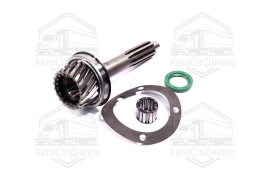 Вал первинний КПП ЗІЛ 130 у зборі (підшипники вир-во RIDER) RIDER