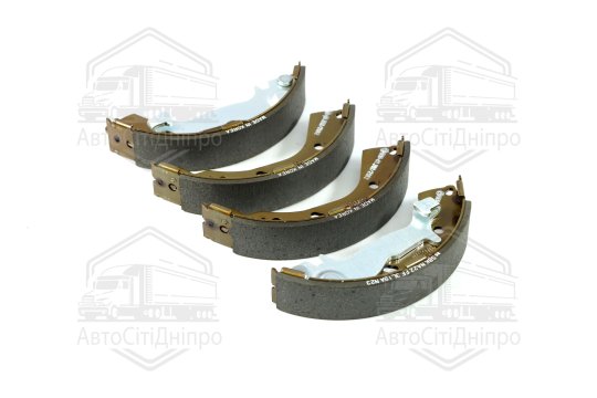 Колодка гальм. барабан. HYUNDAI GETZ 1.1, 1.4, 1.6, 1.5CRDI задн. (вир-во SANGSIN)
