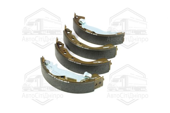 Колодка гальм. барабан. HYUNDAI GETZ 1.1, 1.4, 1.6, 1.5CRDI задн. (вир-во SANGSIN)