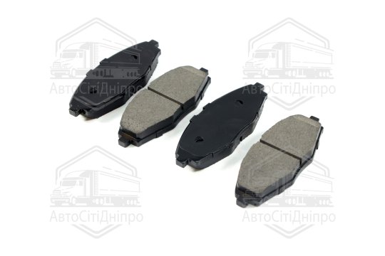 Колодка гальм. диск. DAEWOO LANOS 1.5 передн. (вир-во SANGSIN)