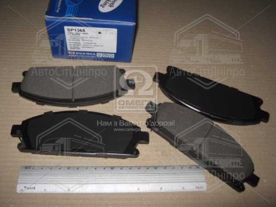Колодка гальм. диск. NISSAN X-TRAIL 01-07 передн. (вир-во SANGSIN)