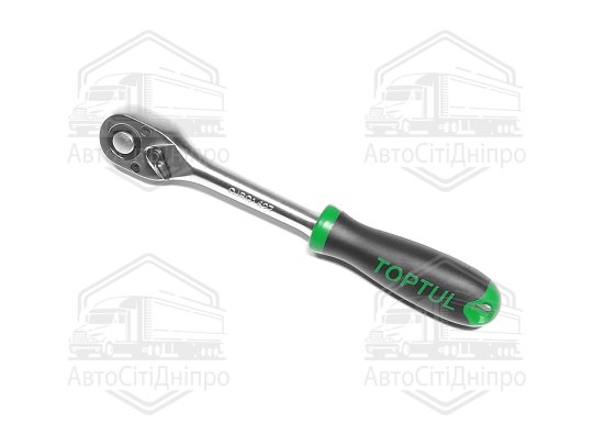 Тріскачка 1/2" 36 зубців (гумова ручка) TOPTUL CJBG1627(TOPTUL)