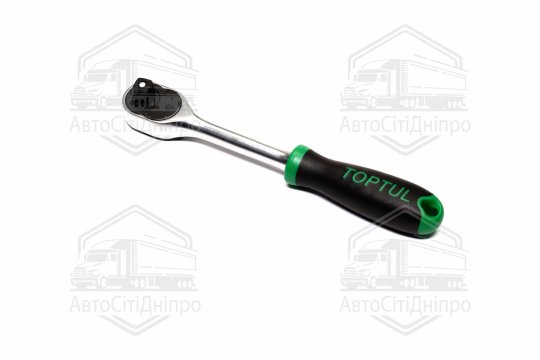 Тріскачка 1/2" 36 зубців (гумова ручка) TOPTUL CJBG1627(TOPTUL)