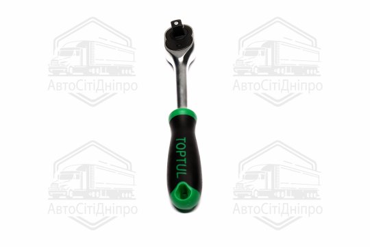 Тріскачка 1/2" 36 зубців (гумова ручка) TOPTUL CJBG1627(TOPTUL)