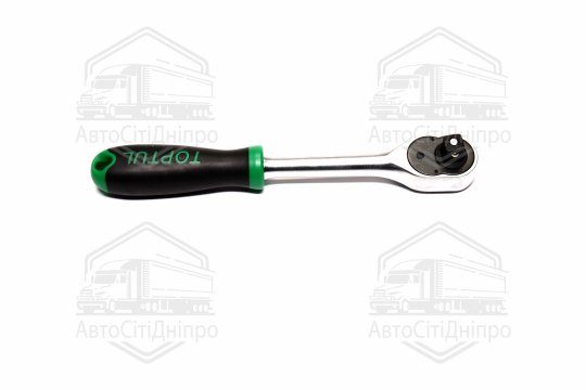 Тріскачка 1/2" 36 зубців (гумова ручка) TOPTUL CJBG1627(TOPTUL)