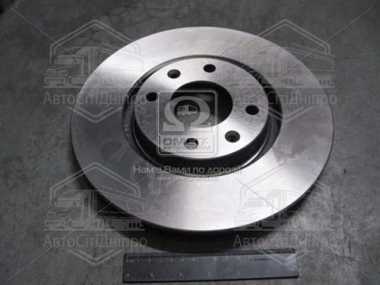 Диск гальмівний CITROEN C3, C4 PEUGEOT 207, 408 передн., вент. (вир-во TRW)