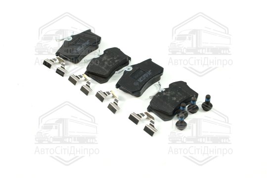 Колодка гальм. диск. PEUGEOT 308, SEAT IBIZA V, VW CADDY задн. (вир-во TRW)