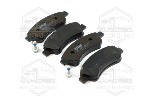 Колодка гальм. диск. CITROEN C3, C4, DS3 PEUGEOT 206, 207 передн. (вир-во TRW)