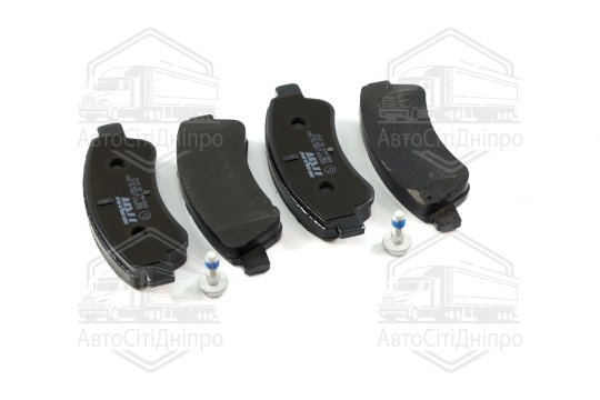 Колодка гальм. диск. CITROEN C3, C4, DS3 PEUGEOT 206, 207 передн. (вир-во TRW)