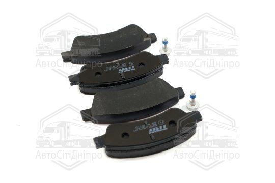 Колодка гальм. диск. CITROEN C3, C4, DS3 PEUGEOT 206, 207 передн. (вир-во TRW)